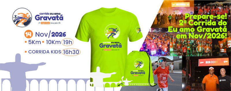 Corrida Eu Amo Gravatá – 2ª Night Run
