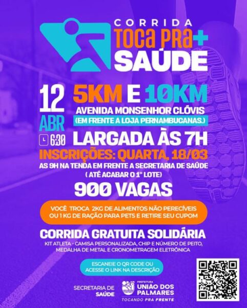Corrida Toca pra +Saúde