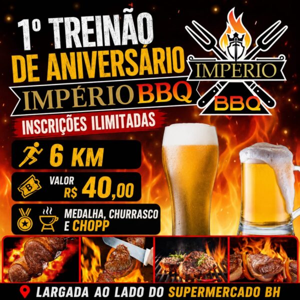 1º Treinão de Aniversário Império BBQ