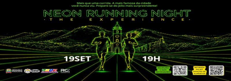 Neon Running Night