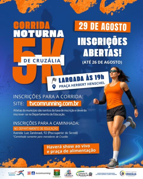 4ª Corrida Pedestre de Cruzália