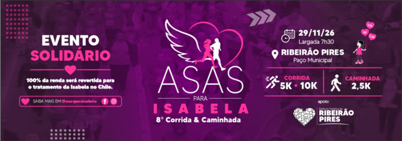 8ª Corrida e Caminhada Asas para Isabela