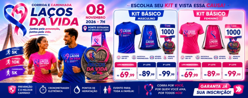 Corrida e Caminhada Laços da Vida