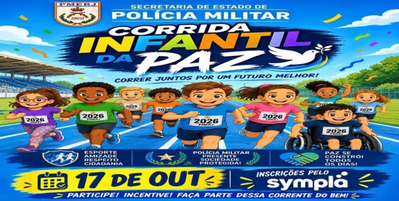 Corrida Infantil da Paz/Pmerj 2026