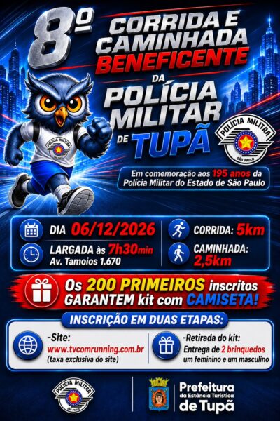 8ª Corrida e Caminhada Beneficente da Polícia Militar