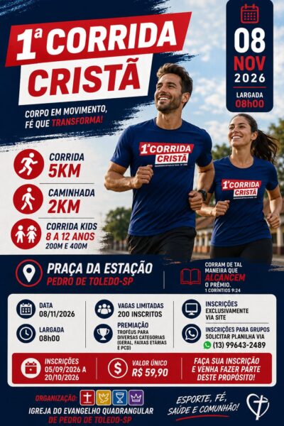 1ª Corrida Cristã