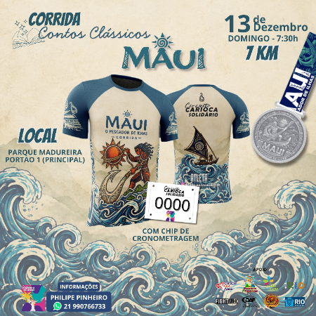 Corrida e Caminhada Contos Clássicos Maui
