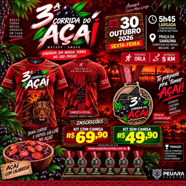 3ª Corrida do Açaí